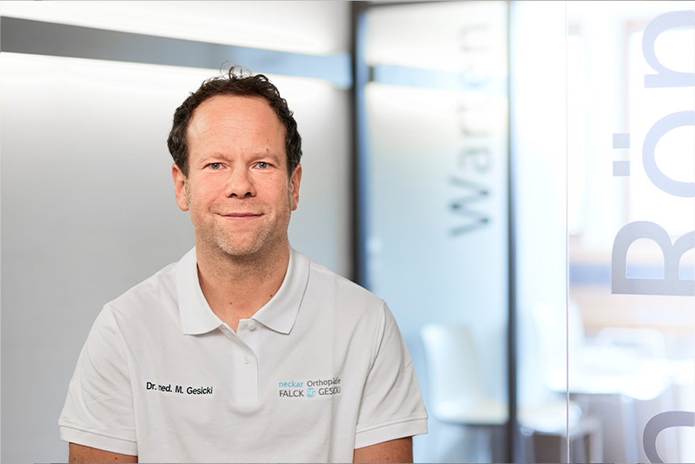 NeckarOrthopädie Tübingen Dr. Marco Gesicki